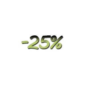 Sale -25% discount