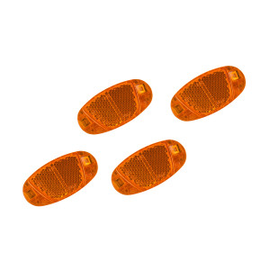 Cube Fahrrad CMPT Speichen-Reflektor-Set orange