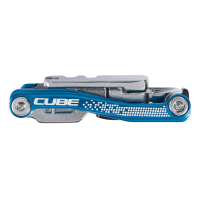 Cube Fahrrad-Werkzeug Cubetool 20 in 1 blau chrom