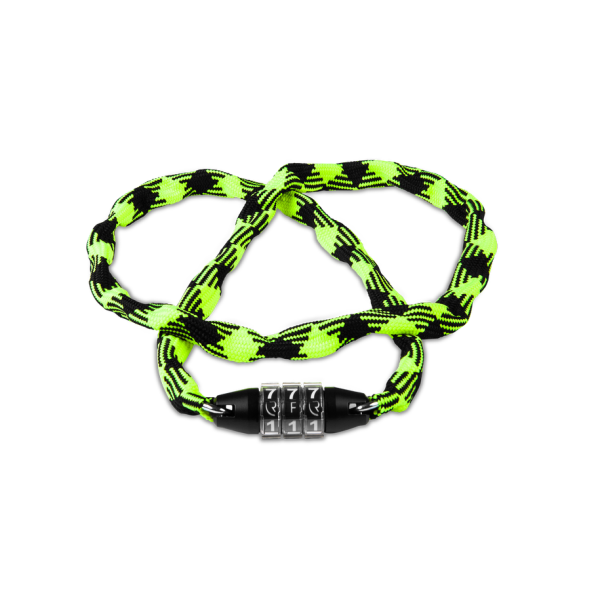 Cube Bicycle Chain Combination Lock Style CMPT neon yellow´n´black