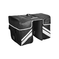 Cube bicycle carrier bag RFR double black