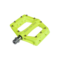 Cube-RFR cycle pedals Flat CMPT neon yellow