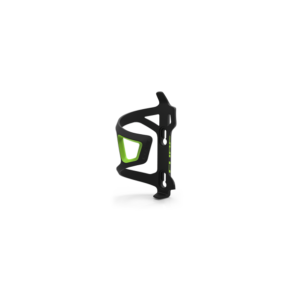 CUBE Bottle Cage HPP-Sidecage black´n´green