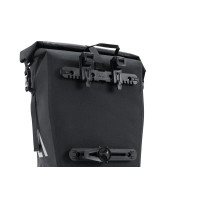 Cube Acid Fahrradtaschen-Set TRAVLR Pure schwarz 2x20 Liter