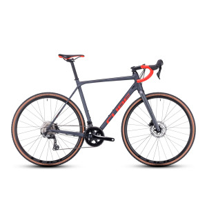 Cube Cross Race Pro grey´n´red Road Bike offroad / Cyclocross 2023 50 cm