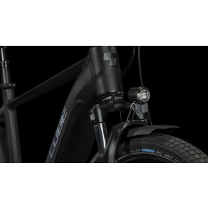 Cube Touring Hybrid Pro 625 black´n´metal E-Bike / Pedelec 2023 Trapeze 50 cm / S