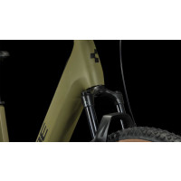 Cube Reaction Hybrid Race 750 olive´n´green E-Bike / Pedelec 2023 Easy Entry 16" / 27.5 / S
