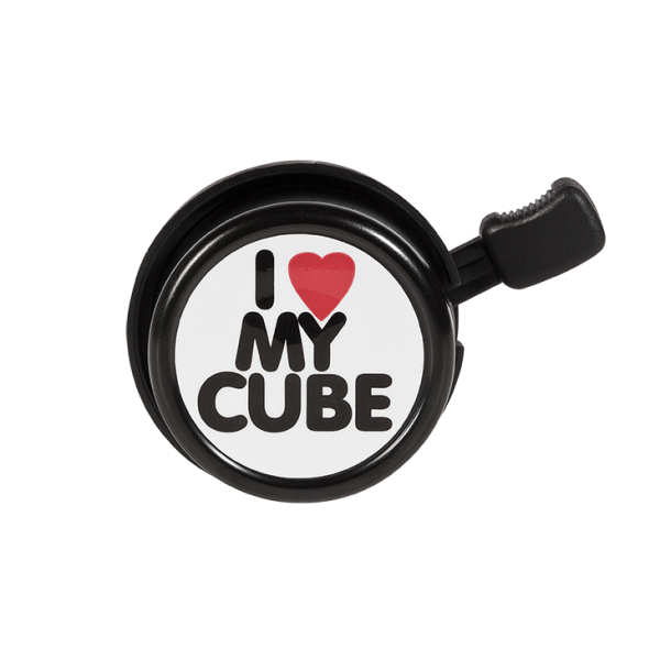 Cube Fahrradklingel/Glocke "I love my Cube" NEU